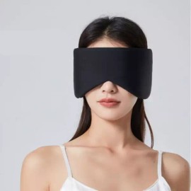 LD Comfort 암막 수면안대 360도 풀커버 아이마스크 양면 숙면 여행용 [LD컴포트수면안대(그레이)] 360-Degree Full Cover Sleep Mask Double-Sided Blackout Eye Mask for Sleep and Travel [LD Comfort Sleep Mask (Gray)]