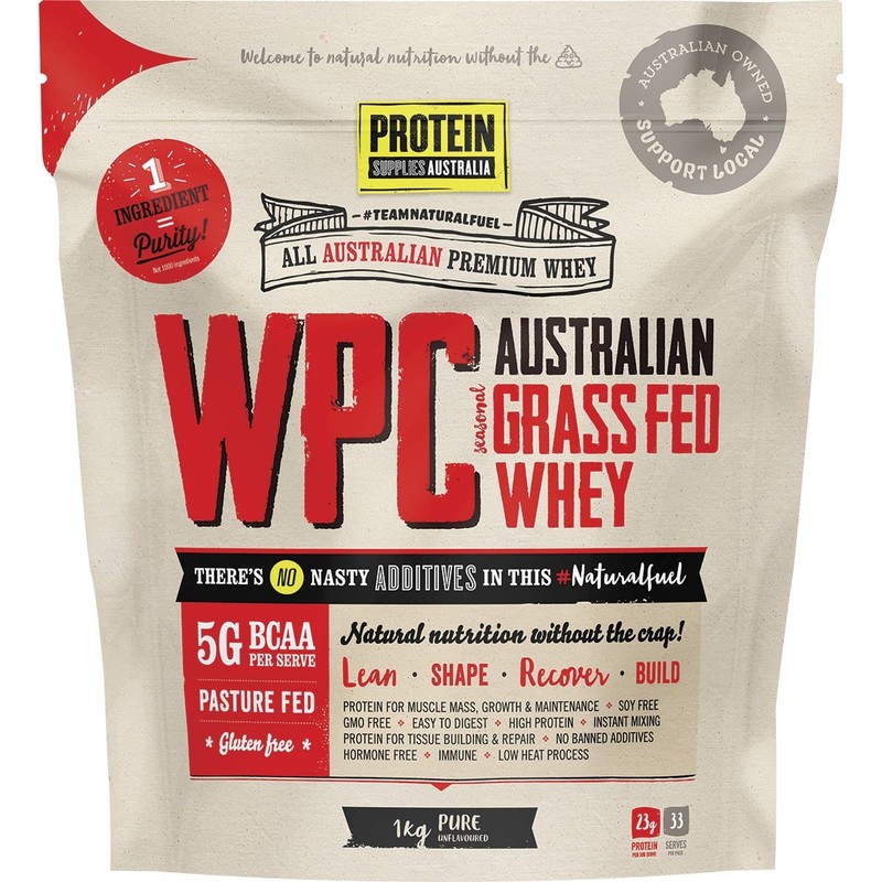 Protein Supplies Australia Protein WPC (Australian Grass Fed Whey) Pure