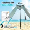 Beach Tent Shelter - Extra Large 150+ Sq Ft Coverage,