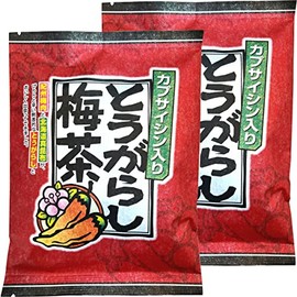 Pepper Plum Tea 1.7 oz (48 g) (0.08 oz (2 g) x 24 Bags x 2 Bag Set, Sugamo Ochaya, Sannenen