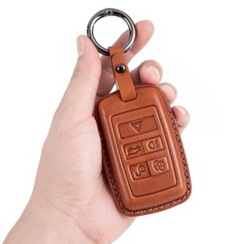 BFDDPPM Smart Key Fob Case Cover Compatible with Land Rover Discovery, Range Rover, Defender,Jaguar 2018-2024