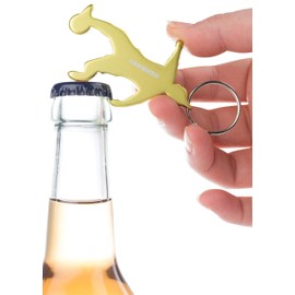 munkees Football Keyring I Bottle Opener I Football Fan Item I Gift Item Yellow 34902