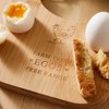 Cooksmart Hen House Lane Bamboo Breakfast Board | Hen Shaped