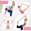 HUNKEN Yoga Stretching Strap, Multi-Loop Elastic Yoga Stretch Strap Flexible