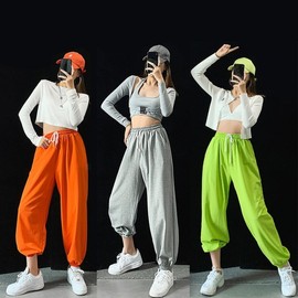 Soham Soham Cross-Border Fashion Women's High-Waist 9-Point Sports Pants - Summer 2025 New Collection Waist XL/Black 3ea