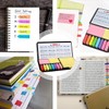 Sticky Notes Set, 2000 Pcs Colorful Self-Stick Memo Note Pads