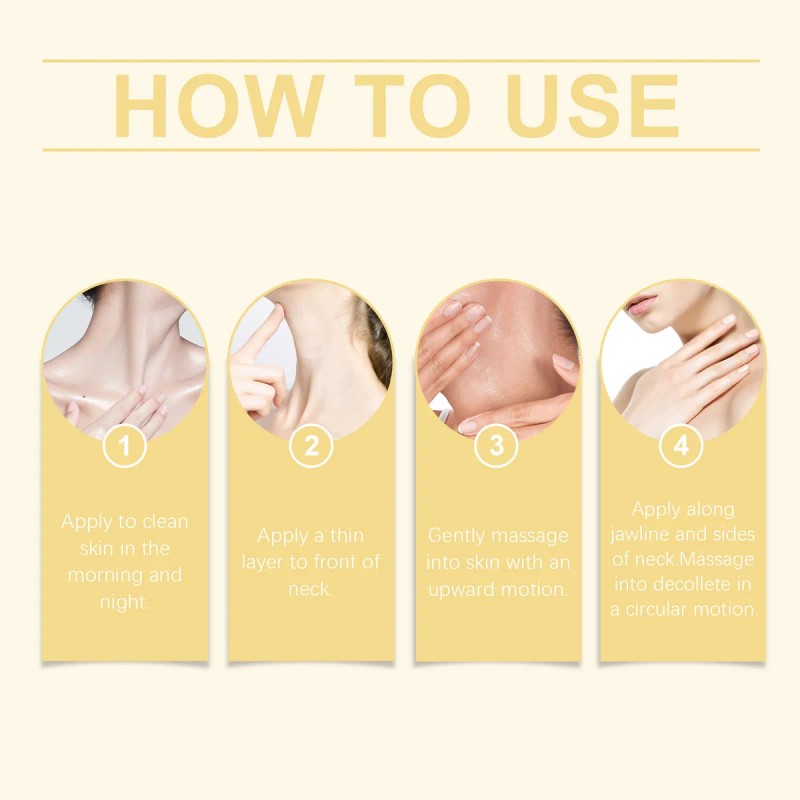 Crema Hidratante For El Cuello Con Seis Péptidos