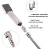 Showerhead Shut Off Valve with Stainless Handle, 304 Stainless Steel