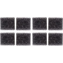 cyclingcolors 8x filtro fontanella per gatti rettangolare acqua spugna fontana schiuma nero, 38mm