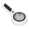 Reading Magnifying Glass 15X Magnification 3 Colors Adjustable LED Illuminated