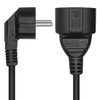 European Power Extension Cord, CEE7/7 Schuko Male to Female, 16A
