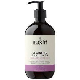 Sukin Cleansing Hand Wash Bergamot & Patchouli, 500ml