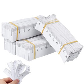 ULTECHVO 100 Pcs Disposable Paper Tape Measure Head Circumference Measuring Tape Paper Measuring Tape Hospital Measuring Ruler 1M Length