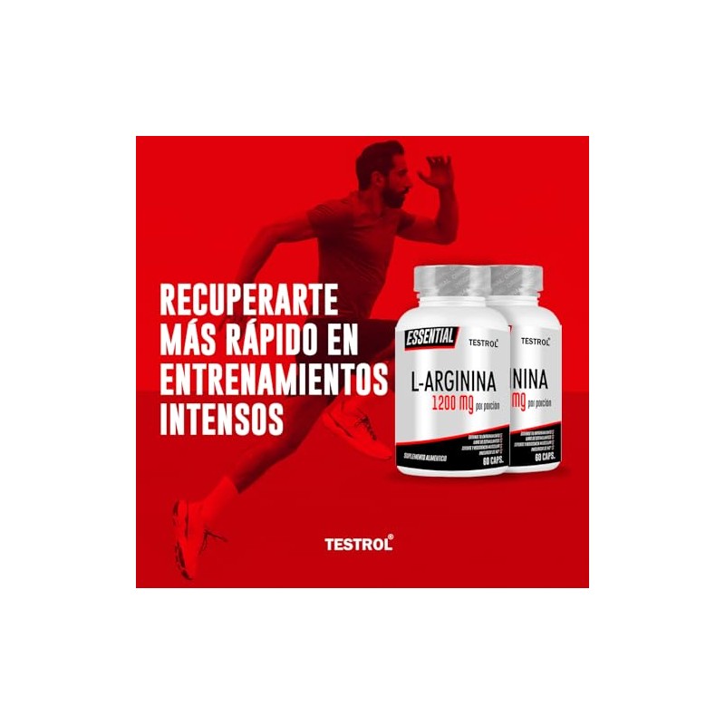 Arginina Essential 1200 mg, un precursor natural que potencia la