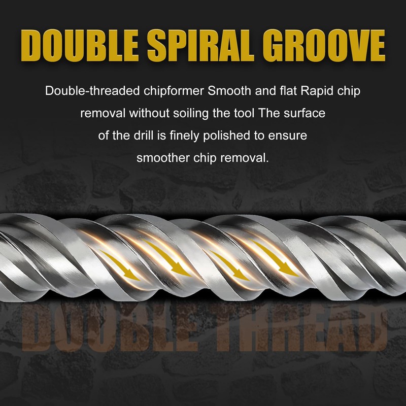 HSAWBIT 6mm x 350mm LONG SDS MASONRY DRILL BIT, TUNGSTEN