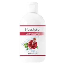 Vitamedes Shower Gel, Mild Cleansing, Good Foaming, Skin Care (Pomegranate)
