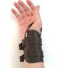 Leather Bracelet with Thumb Loop Right for Circumference 15-19 cm