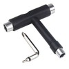 Accessotech Skateboard T Tool Wrench Screw with Allen Key Turner