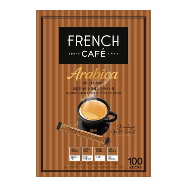 Namyang French Cafe Arabica Gold Label Instant Coffee Mix (100