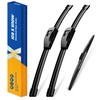 3 Wipers 26"/20"/14" Windshield Wiper Blades Replacement for Ford Edge