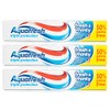 3x Aquafresh FRESH & MINTY Triple Protection Toothpaste 75ml