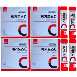 Megadose Vitamin Korea Eundan Megadose C3000 400 packets, 400-day supply / 메가도스비타민 고려은단 메가도스C3000 400포 400일분