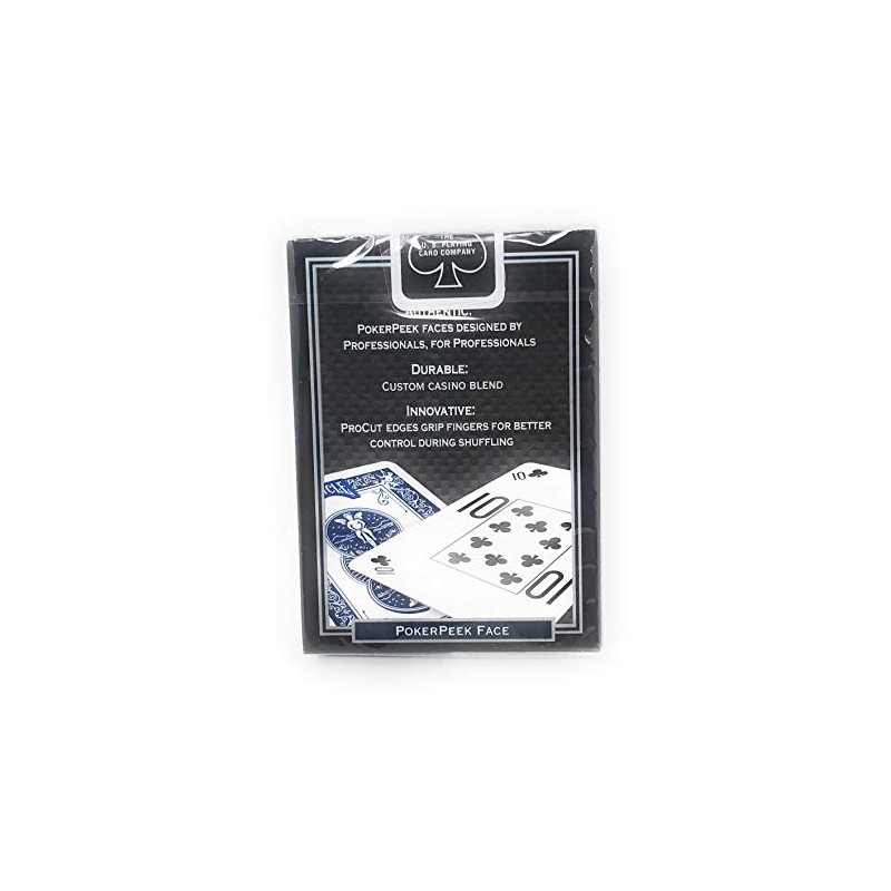 Pro Poker Peek BICYCLE Deck - Blue Back (US Playing