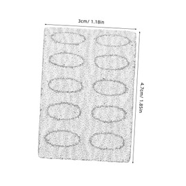 Baluue 10sheets Nail File Sanding Discs for Pedicure and Manicure Coarse and Fine Grit Polishing Pads for Trimming Exfoliating Dead Skin and Calluses