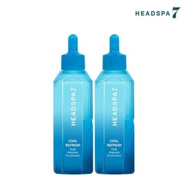 Headspa7 Cool Refresh Dual Ampoule Treatment 230ml x 2 / 헤드스파7 쿨리프레시 듀얼 앰플 트리트먼트 230mlx2