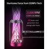CONFU Ionic Blow Dryer 1600W, Portable Lightweight Fast Drying Negative