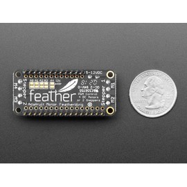 Assembled DC Motor + Stepper FeatherWing Add-on Ada 3243