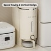 UFORU Rice Dispenser, Rice Storage Container with Measuring Cup for