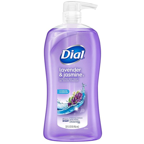 Dial Body Wash, Lavender & Jasmine, 32 Fluid Ounces ( Pack May Vary )