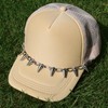 Trucker Hat Chains Rivet Chains for Baseball Cap Decorations Cool