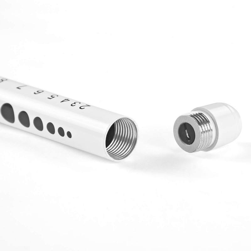 Pen Torch, RISEMART Diagnostic Penlight, 2PCS Reusable LED Pen Light