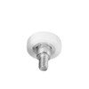 Der-beste-Preis Pack of 10 sliding castors with thread, drawer roller,