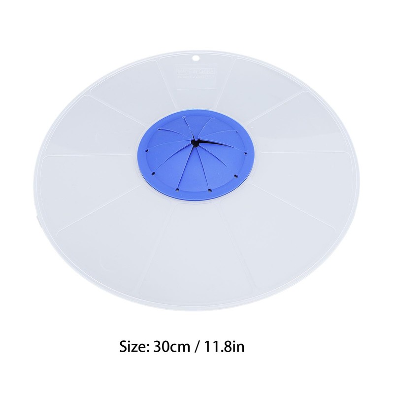 30cm Mixer Splatter Guard, Transparent Anti Splash Cover for Home