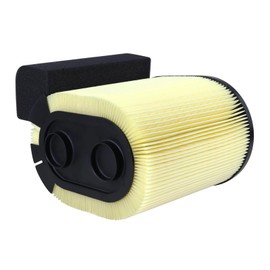 FA1927 Engine Air Filter Compatible with 2017 2018 2019 Ford F250 F350 F450 F550 Super Duty 6.7L V8 Powerstroke Diesel Engine Replace# HC3Z-9601-A PA8219