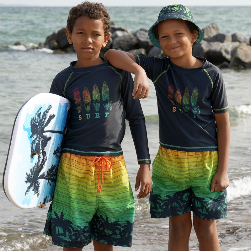 Playshoes Boys Swimming Trunks Board Shorts, SURF, 122 - 128