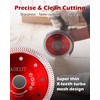 AOKLIT 20 Pcs 4.5" Diamond Saw Blade, Super Thin Tile