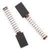 vhbw 2 x Carbon Brushes Motor Carbon Abrasive Carbon 15