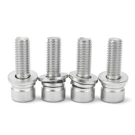 Hex Head Cap Bolts M4 x 30mm Stainless Steel Bolt Combined 10pcs Stainless Steel Cap Bolts