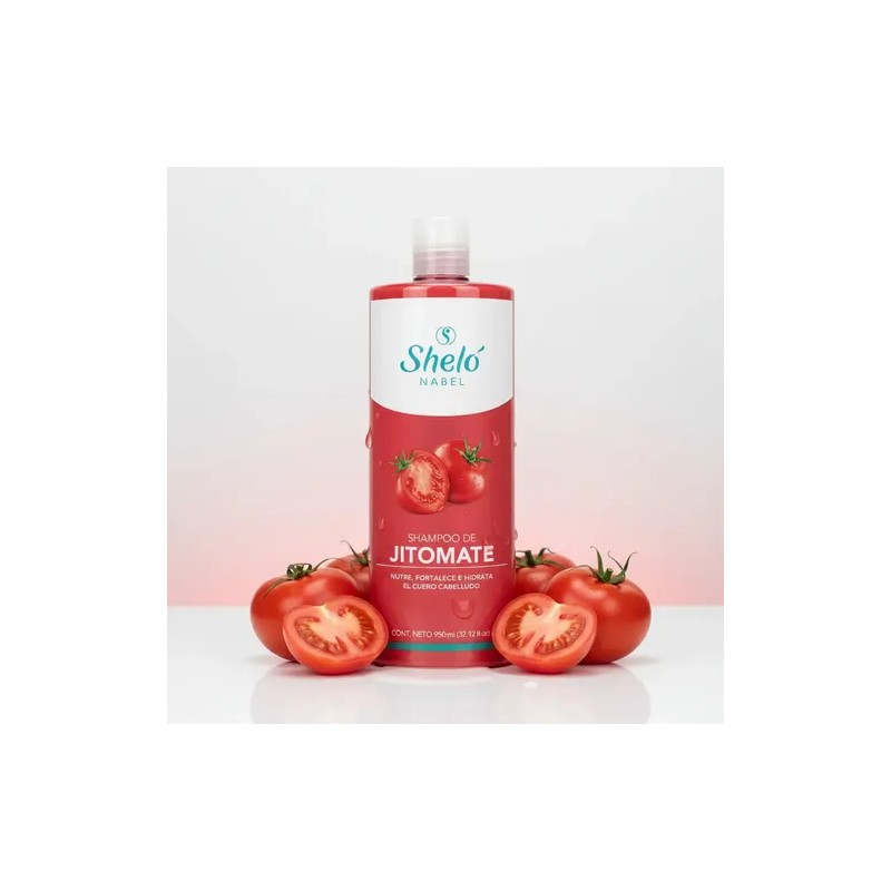 Shampoo De Jitomate 530ml Nutricion Capilar Shelo Nabel
