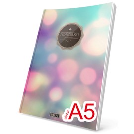 TULPE Punktraster Notizbuch: Ca. A5 „C138 Vintage City“ (Vintage Softcover, Register, Punktpapier - Bullet Journal, Kalligraphie Übungsheft, Skizzenbuch, Gepunktete Seiten, Dotted Grid Journal)