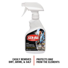 STA-BIL SPORT Bike Cleaner & Protectant – Cleans and Shines – Safe for All Bicycles – Superior UV Protection – Easy Application – 10oz (22504CSR)