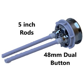 Replacement Parts for Briggs Conserver Toilet (Push Button) Two Piece Models - #4207, #4208, #4209 Tank Models - #4484