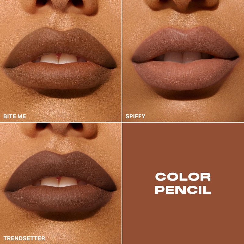 Morphe Color Pencil Bundle - Cream Lip Liner Pencil with