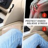 Car Leather Soft Leather Armrest Pillow Protective Pad, Universal Car