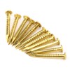 100Pcs Brass Wall Pins, Round Head Brass Brad Nails for