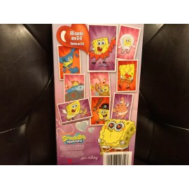 Unbranded SpongeBob Squarepants Valentines Day Cards 3D Set 27 In Box New 2011